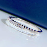 Special Price Simple 925 Sterling Silver Stackable Wedding Band