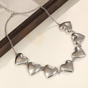 Fashionable and Simple Heart-shaped Jewelry