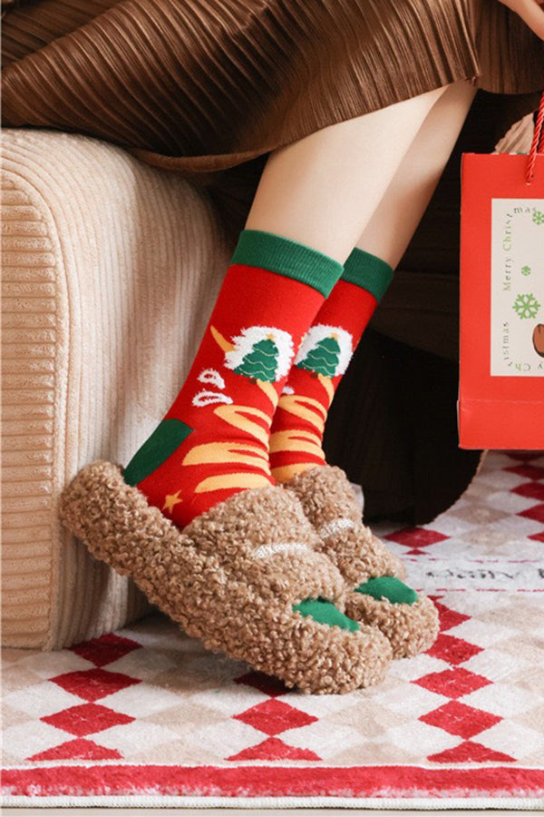 Christmas Cute Pattern Warm Socks