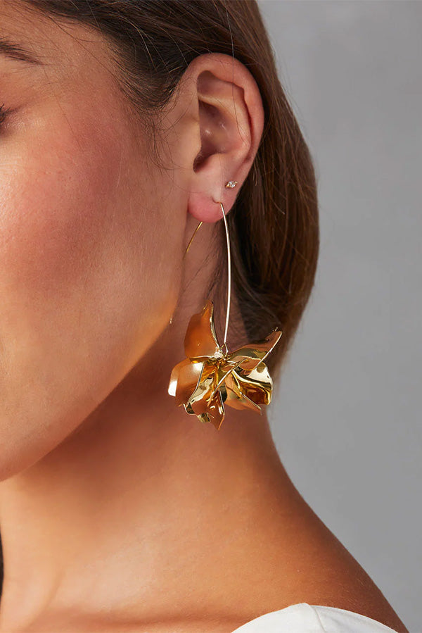 Blooming Floral Drop Earrings