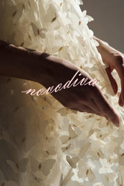 Stylish Backless Bow Elegant Butterfly Loose Mini Dress