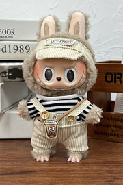 17cm LABUBU Replaceable Fun Multi-color Clothing Sets