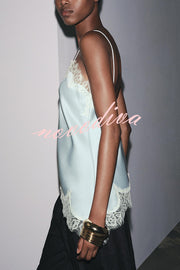 Sexy Lace Backless Camisole Top