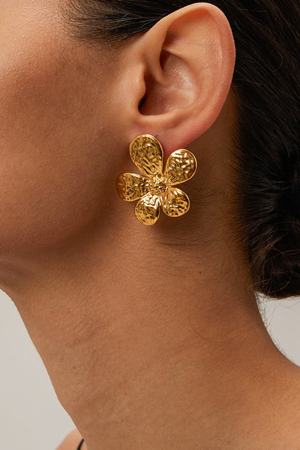 Fashionable Fresh Flower Earrings