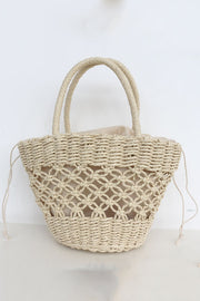 Ins Style Retro Hollow Straw Bag