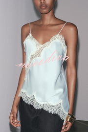 Sexy Lace Backless Camisole Top