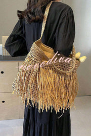 Tassel Handwoven Bag