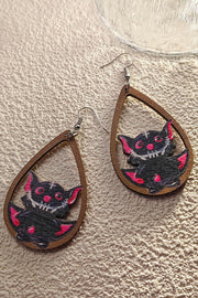 Halloween Horror and Fun Series Wooden Earrings