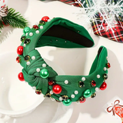 Christmas Pearl Headband