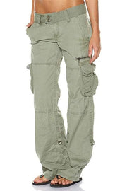 Women's Tactical Active Loose Multi-Pockets Cargo Pants