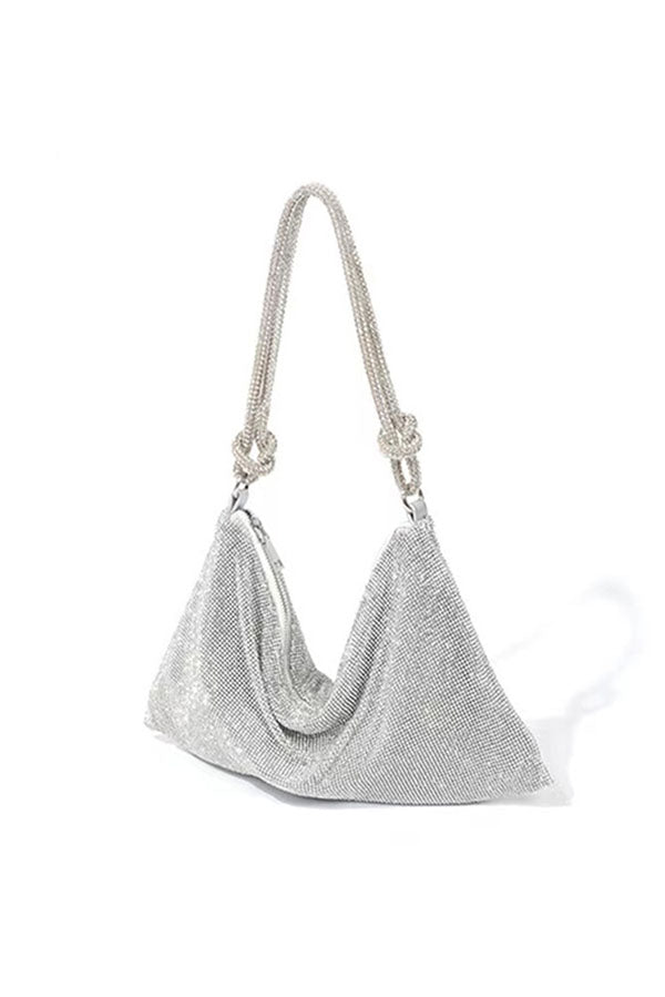 Rhinestone One-shoulder Armpit Bag