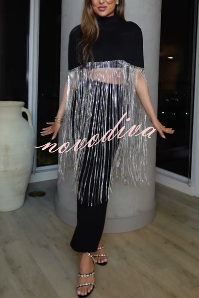 New Level High Waist Side Zipper Slit Midi Skirt
