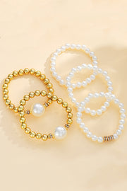 Fashionable Pearl Beaded Simple Versatile Bracelet