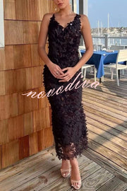 Fashionable Sequined Sexy Open Back Slim Maxi Dress