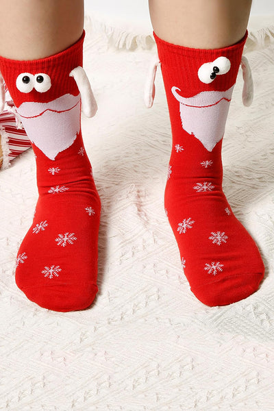 Christmas Cute Holding Hands Socks