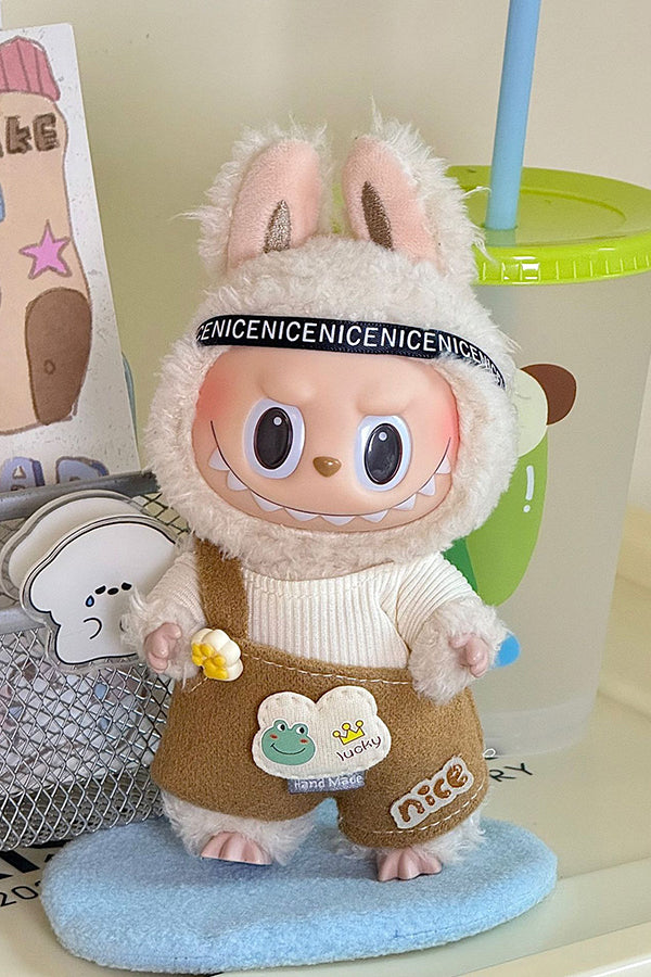 17cm LABUBU Replaceable Fun Multi-color Clothing Sets