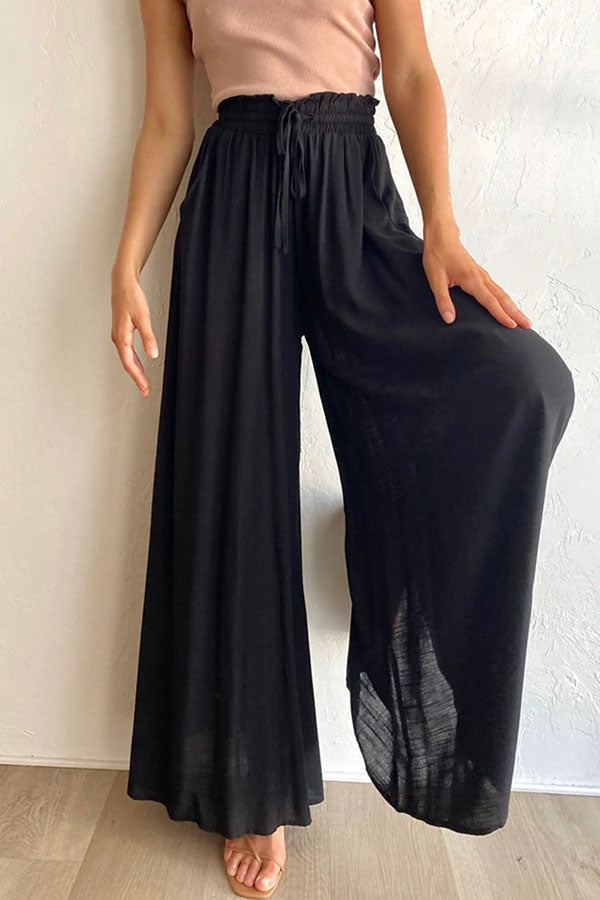 Full of Dreams Pocketed Wide Leg Pants